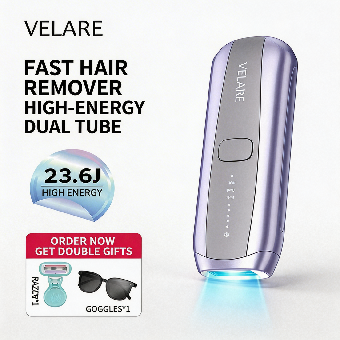 Velaré X10 Laser Hair Remover